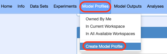 Model profile